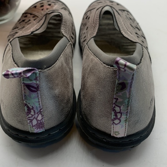 Jambu JBU Pecan B1PC156Silver Cur Out Leather Loafers Sz 7. MCL0988B - Picture 5 of 11